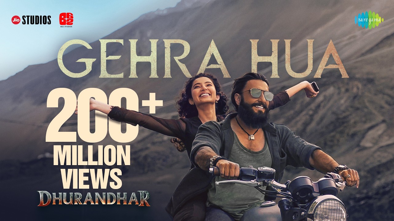 Gehra Hua  (Dhurandhar) Ranveer Singh poster